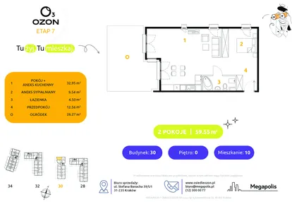 Mieszkanie w inwestycji: Osiedle Ozon etap VII