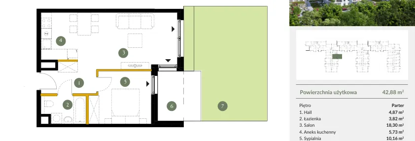 Mieszkanie w inwestycji: Ogrody Julianów