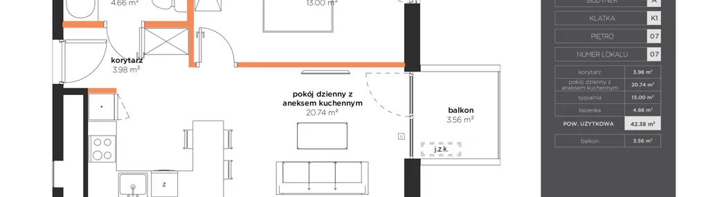 Mieszkanie w inwestycji: Nowe Żerniki to KOSMOS