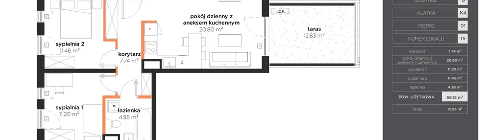 Mieszkanie w inwestycji: Nowe Żerniki to KOSMOS