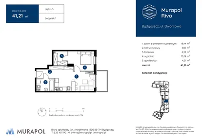 Mieszkanie w inwestycji: Murapol Rivo