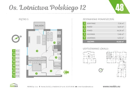 Mieszkanie w inwestycji: Os. Lotnictwa Polskiego 12