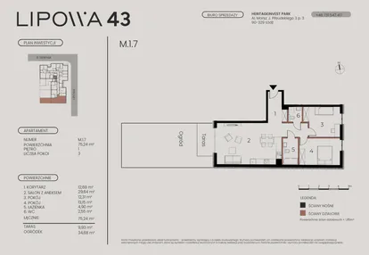 Mieszkanie w inwestycji: Lipowa 43