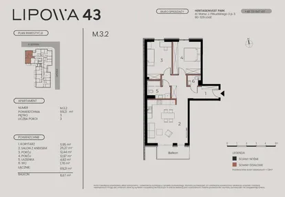 Mieszkanie w inwestycji: Lipowa 43