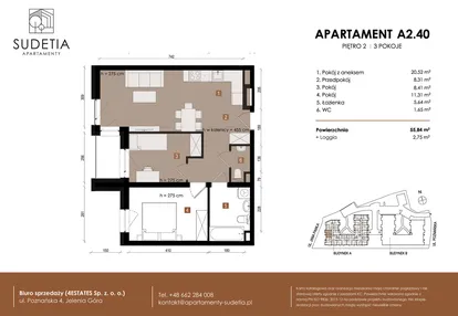 Mieszkanie w inwestycji: Apartamenty Sudetia
