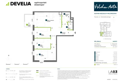 Mieszkanie w inwestycji: Vilda Arte