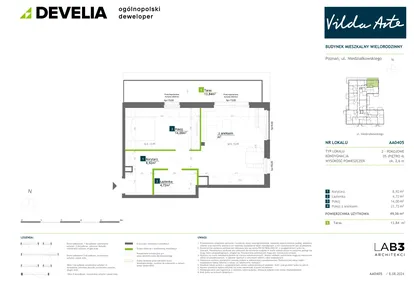 Mieszkanie w inwestycji: Vilda Arte