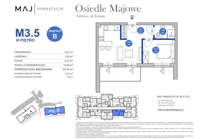 Mieszkanie w inwestycji: Osiedle Majowe 2.0