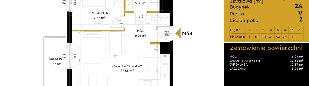 Mieszkanie w inwestycji: Corso etap 2