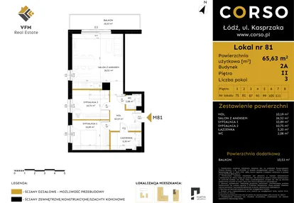 Mieszkanie w inwestycji: Corso etap 2