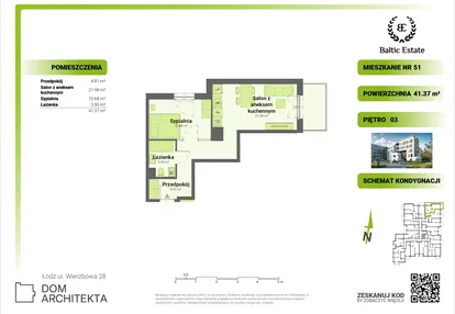 Mieszkanie w inwestycji: Dom Architekta