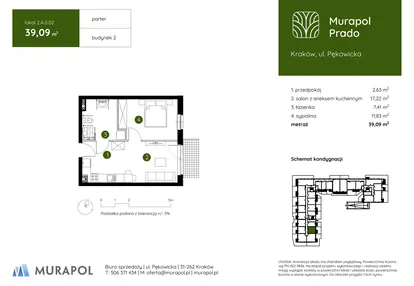 Mieszkanie w inwestycji: Murapol Prado