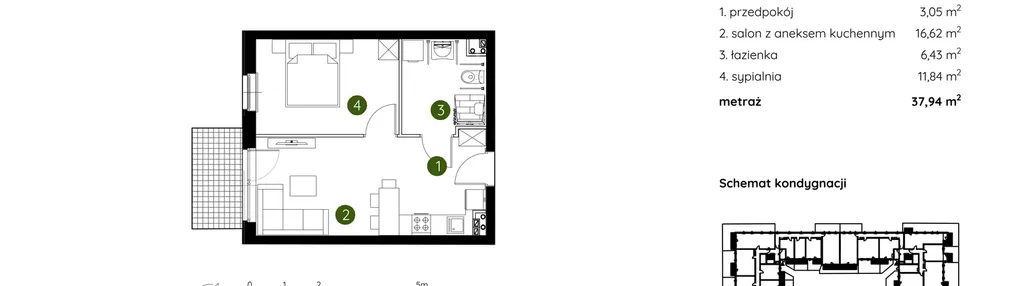 Mieszkanie w inwestycji: Murapol Prado