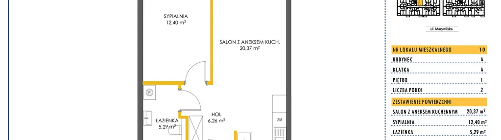 Mieszkanie w inwestycji: Impuls Marywilska