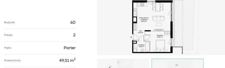 Mieszkanie w inwestycji: Jaśminowy Mokotów etap VI