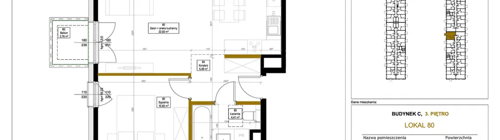 Mieszkanie w inwestycji: Aura Nova etap II