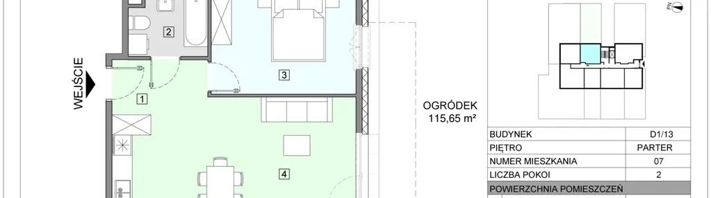Mieszkanie w inwestycji: Wawer Go 2.0