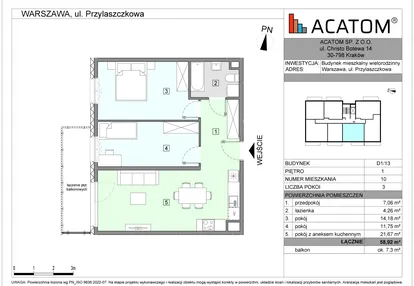 Mieszkanie w inwestycji: Wawer Go 2.0