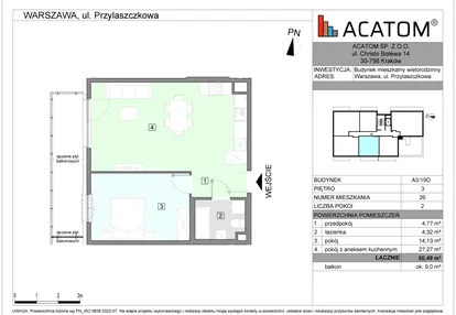 Mieszkanie w inwestycji: Wawer Go 2.0