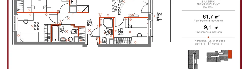 Mieszkanie w inwestycji: Comfort City Koral