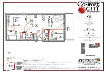 Mieszkanie w inwestycji: Comfort City Koral