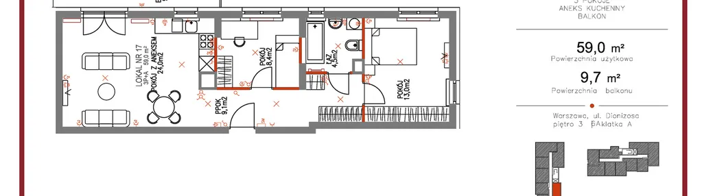 Mieszkanie w inwestycji: Comfort City Koral