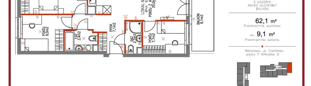 Mieszkanie w inwestycji: Comfort City Koral