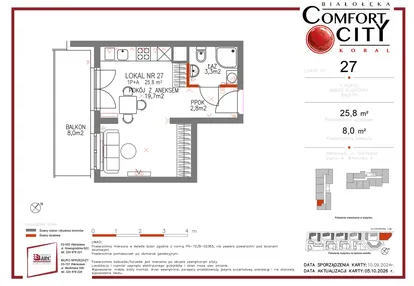 Mieszkanie w inwestycji: Comfort City Koral