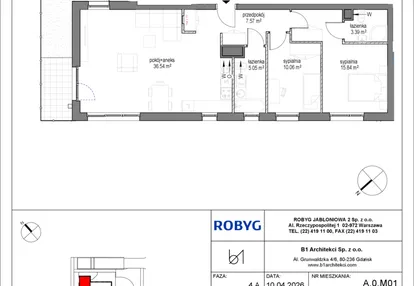 Mieszkanie w inwestycji: Kobieli 4