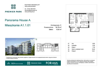 Mieszkanie w inwestycji: Premier Park II