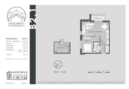 Mieszkanie w inwestycji: Apartamenty Czarnoleska