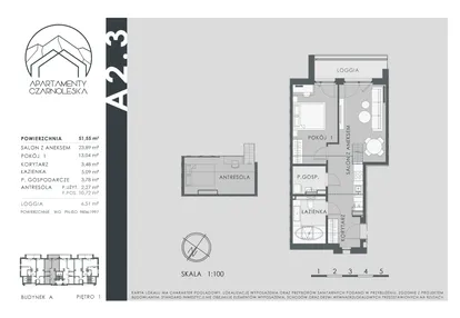 Mieszkanie w inwestycji: Apartamenty Czarnoleska