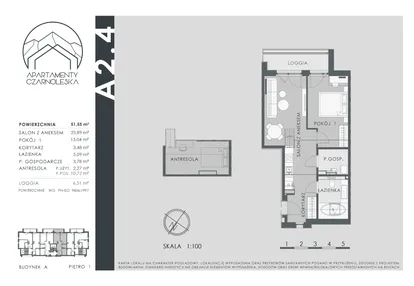 Mieszkanie w inwestycji: Apartamenty Czarnoleska