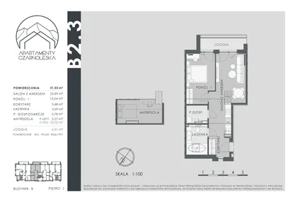 Mieszkanie w inwestycji: Apartamenty Czarnoleska
