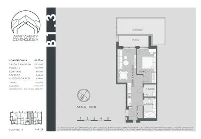 Mieszkanie w inwestycji: Apartamenty Czarnoleska
