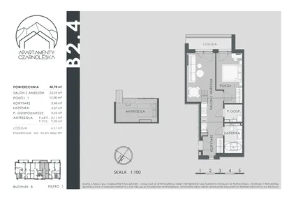 Mieszkanie w inwestycji: Apartamenty Czarnoleska