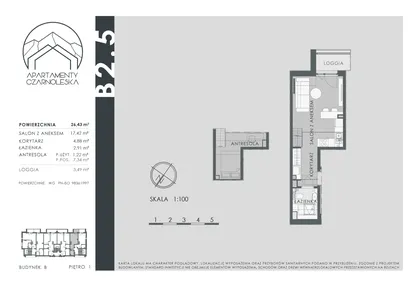 Mieszkanie w inwestycji: Apartamenty Czarnoleska