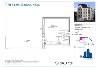 Mieszkanie w inwestycji: Kamienica przy ul. Starodomaszowskiej