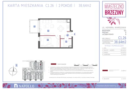 Mieszkanie w inwestycji: Miasteczko Brzeziny II