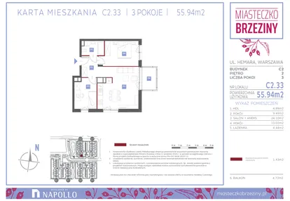 Mieszkanie w inwestycji: Miasteczko Brzeziny II