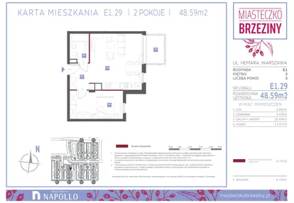 Mieszkanie w inwestycji: Miasteczko Brzeziny II