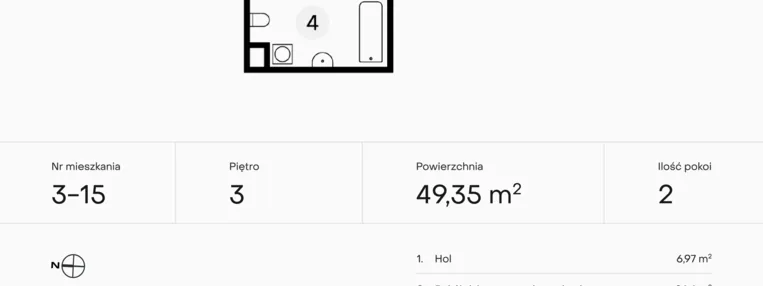 Mieszkanie w inwestycji: Pączka 1