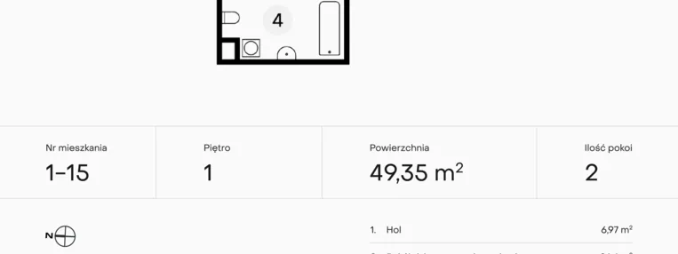 Mieszkanie w inwestycji: Pączka 1