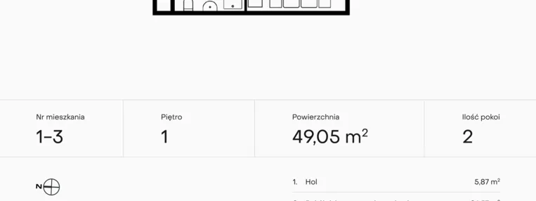 Mieszkanie w inwestycji: Pączka 1