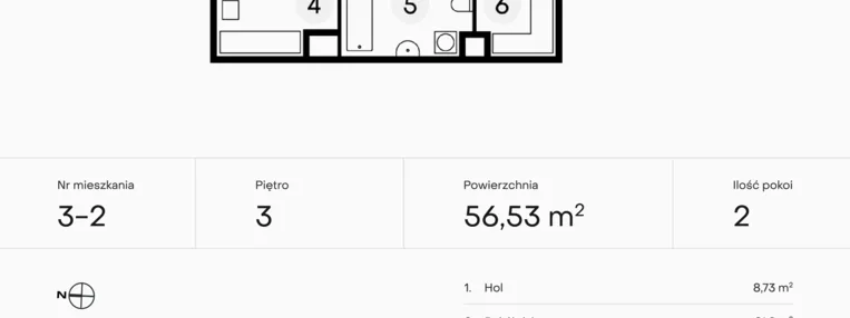 Mieszkanie w inwestycji: Pączka 1