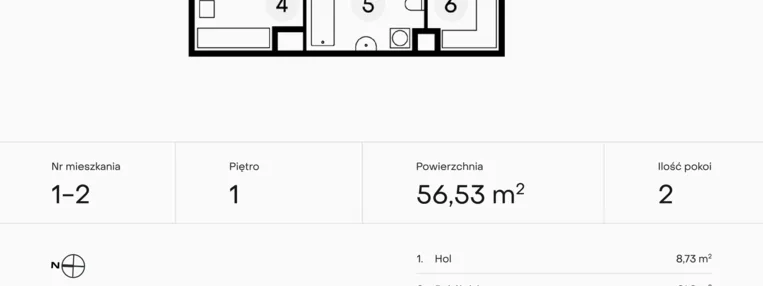 Mieszkanie w inwestycji: Pączka 1