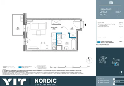 Mieszkanie w inwestycji: Nordic Górka Narodowa
