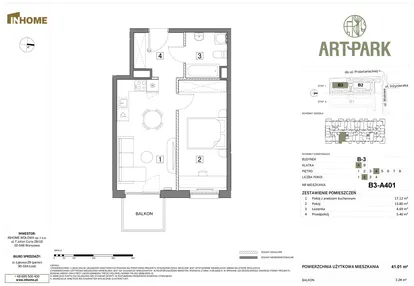 Mieszkanie w inwestycji: Inhome Osiedle ArtPark etap I