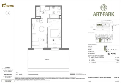 Mieszkanie w inwestycji: Inhome Osiedle ArtPark etap I