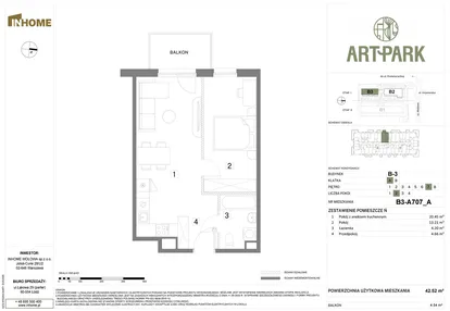 Mieszkanie w inwestycji: Inhome Osiedle ArtPark etap I